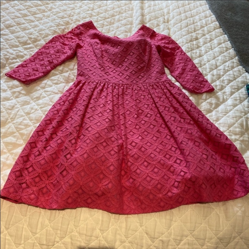 NWT Lilly Pulitzer Pink Lace Dress size 8